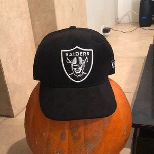 Raiders suede fitted hat